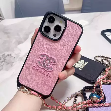 chanel シャネル ブランド ケース iphone スマホケース アイフォン 16 16 plus 16 プラス 16 pro 16 pro max 15 14 13 斜 めがけ 新作 芸能人 パロディ 個性的 