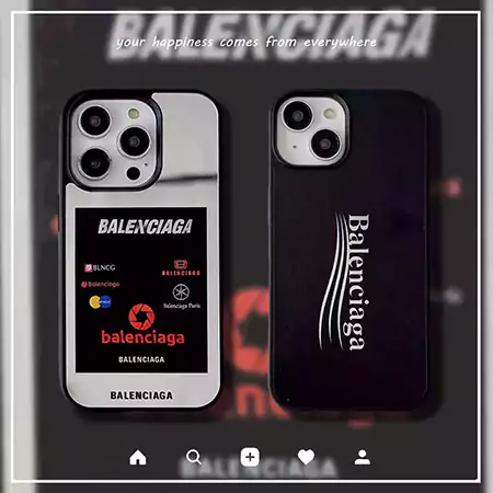 ハイブランド balenciaga バレンシアガ スマホケース ケース iphone アイフォン 16 16 plus 15 14 13 革 高级 耐衝撃 大人 芸能人 パロディ 最新 安い 男子 薄型 新作 全 機種 対応 最強 