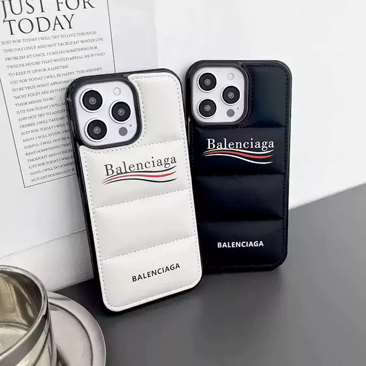 balenciaga バレンシアガ ケース スマホケース iphone アイフォン 16 plus 16 15 plus 15 14 13 革 面白い 最新 人気 海外 大人 芸能人 コピー 高级 ブラック ホワイト 最強 本物 全 機種 対応 通販 