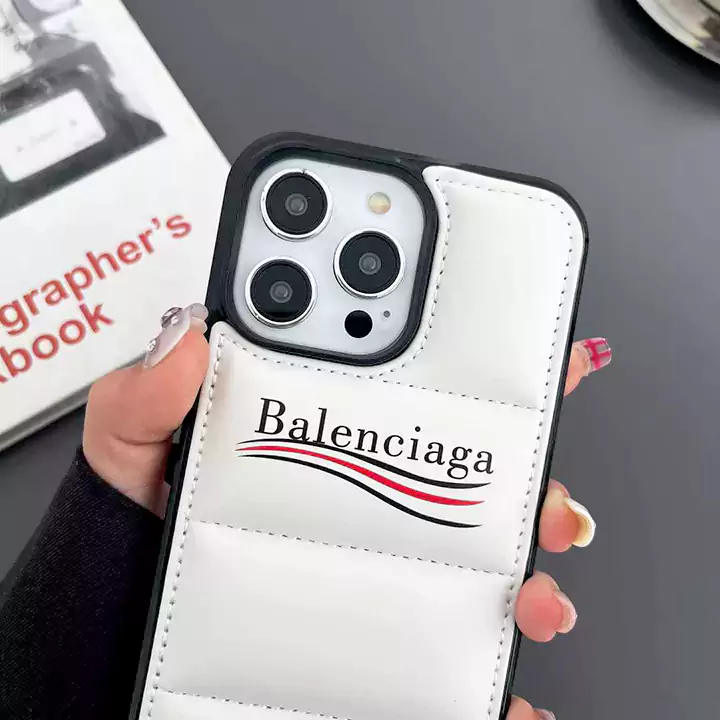 balenciaga バレンシアガ ケース スマホケース iphone アイフォン 16 plus 16 15 plus 15 14 13 革 面白い 最新 人気 海外 大人 芸能人 コピー 高级 ブラック ホワイト 最強 本物 全 機種 対応 通販 